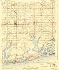 1943 Map of Foley