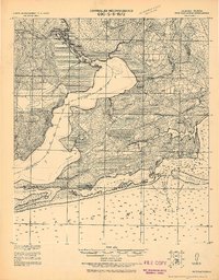1921 Map of Fort Barrancas