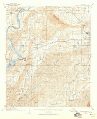 Download a high-resolution, GPS-compatible USGS topo map for Gantts Quarry, AL (1960 edition)