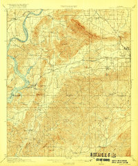 Download a high-resolution, GPS-compatible USGS topo map for Gantts Quarry, AL (1917 edition)