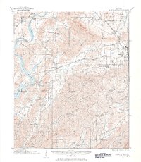 Download a high-resolution, GPS-compatible USGS topo map for Gantts Quarry, AL (1984 edition)