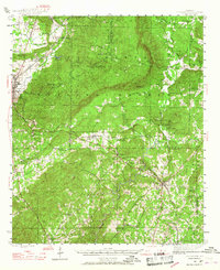 Download a high-resolution, GPS-compatible USGS topo map for Goodwater, AL (1967 edition)