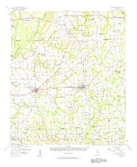 Download a high-resolution, GPS-compatible USGS topo map for Hartford, AL (1958 edition)