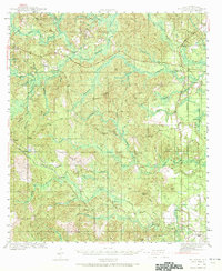 Download a high-resolution, GPS-compatible USGS topo map for McIntosh, AL (1972 edition)