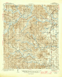 Download a high-resolution, GPS-compatible USGS topo map for McIntosh, AL (1944 edition)