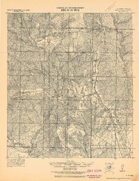 1921 Map of Muscogee
