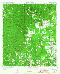 Download a high-resolution, GPS-compatible USGS topo map for Perdido, AL (1965 edition)