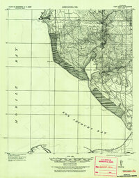 1921 Map of Point Clear, 1936 Print