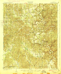Download a high-resolution, GPS-compatible USGS topo map for Samantha, AL (1928 edition)
