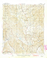 Download a high-resolution, GPS-compatible USGS topo map for Samantha, AL (1945 edition)
