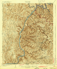 Download a high-resolution, GPS-compatible USGS topo map for Searles, AL (1942 edition)