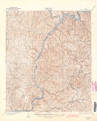preview thumbnail of historical topo map of Tuscaloosa County, AL in 1934