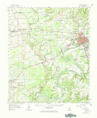 Download a high-resolution, GPS-compatible USGS topo map for Selma, AL (1984 edition)
