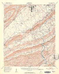 Download a high-resolution, GPS-compatible USGS topo map for Steele, AL (1953 edition)