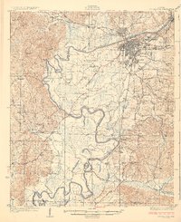 1926 Map of Tuscaloosa