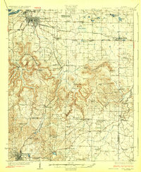 1926 Map of Tuscumbia