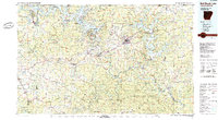 Download a high-resolution, GPS-compatible USGS topo map for Bull Shoals Lake, AR (1985 edition)