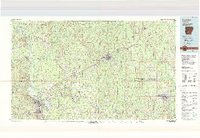 preview thumbnail of historical topo map of Camden, AR in 1986