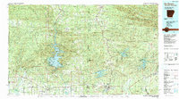 preview thumbnail of historical topo map of De Queen, AR in 1986