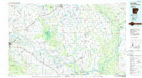 preview thumbnail of historical topo map of Arkansas County, AR in 1986