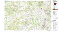 preview thumbnail of historical topo map of Fayetteville, AR in 1979
