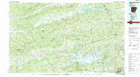Download a high-resolution, GPS-compatible USGS topo map for Lake Ouachita, AR (1982 edition)