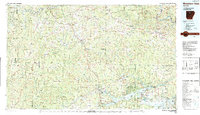 Download a high-resolution, GPS-compatible USGS topo map for Mountain View, AR (1983 edition)