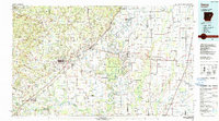 Download a high-resolution, GPS-compatible USGS topo map for Searcy, AR (1990 edition)