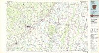 Download a high-resolution, GPS-compatible USGS topo map for Searcy, AR (1986 edition)