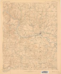 1890 Map of Batesville