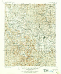 1904 Map of Harrison, 1954 Print