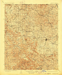 1905 Map of Harrison, 1928 Print