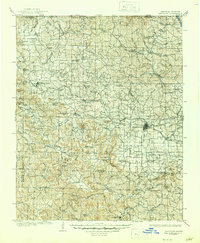 1905 Map of Harrison, 1945 Print