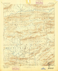 1894 Map of Hot Springs
