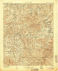 1905 Map of Yellville, AR
