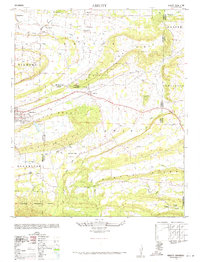 Download a high-resolution, GPS-compatible USGS topo map for Abbott, AR (1971 edition)