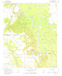 Download a high-resolution, GPS-compatible USGS topo map for Aberdeen, AR (1980 edition)
