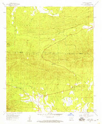 Download a high-resolution, GPS-compatible USGS topo map for Acorn, AR (1959 edition)