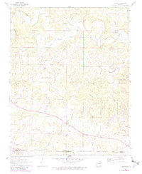 Download a high-resolution, GPS-compatible USGS topo map for Agnos, AR (1982 edition)