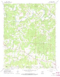 Download a high-resolution, GPS-compatible USGS topo map for Agnos, AR (1973 edition)