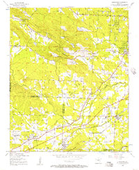 preview thumbnail of historical topo map of Alexander, AR in 1954