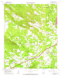 Download a high-resolution, GPS-compatible USGS topo map for Alexander, AR (1962 edition)