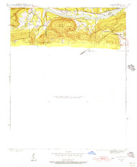 Download a high-resolution, GPS-compatible USGS topo map for Almond, AR (1956 edition)