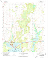 preview thumbnail of historical topo map of Arkansas County, AR in 1972