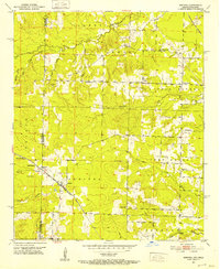 Download a high-resolution, GPS-compatible USGS topo map for Arkinda, AR (1952 edition)