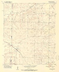 Download a high-resolution, GPS-compatible USGS topo map for Arkinda, AR (1952 edition)