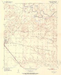 Download a high-resolution, GPS-compatible USGS topo map for Ashdown East, AR (1951 edition)