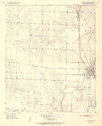 1951 Map of Ashdown West