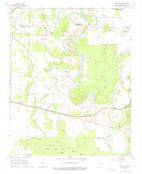 Download a high-resolution, GPS-compatible USGS topo map for Augusta SW, AR (1975 edition)