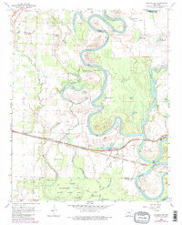 Download a high-resolution, GPS-compatible USGS topo map for Augusta SW, AR (1982 edition)